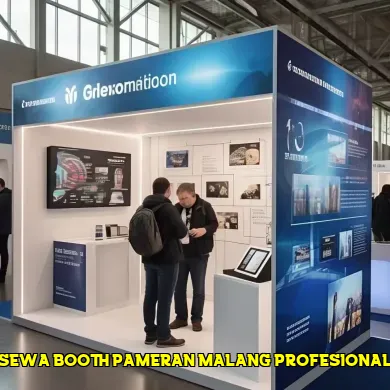 sewa booth pameran malang profesional